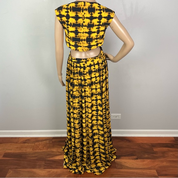 NEW PROENZA SCHOULER REVOLVE YELLOW TIE-DYE MAXI DRESS - Picture 7 of 9